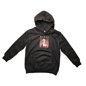 Black Widow Kids Pullover Hoodie MARVEL Sweatshirt 128 134 - Picture 1 of 3