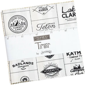 Timber Moda Charm Pack 42 100% Cotton 5" Precut Fabric Quilt Squares - Picture 1 of 2