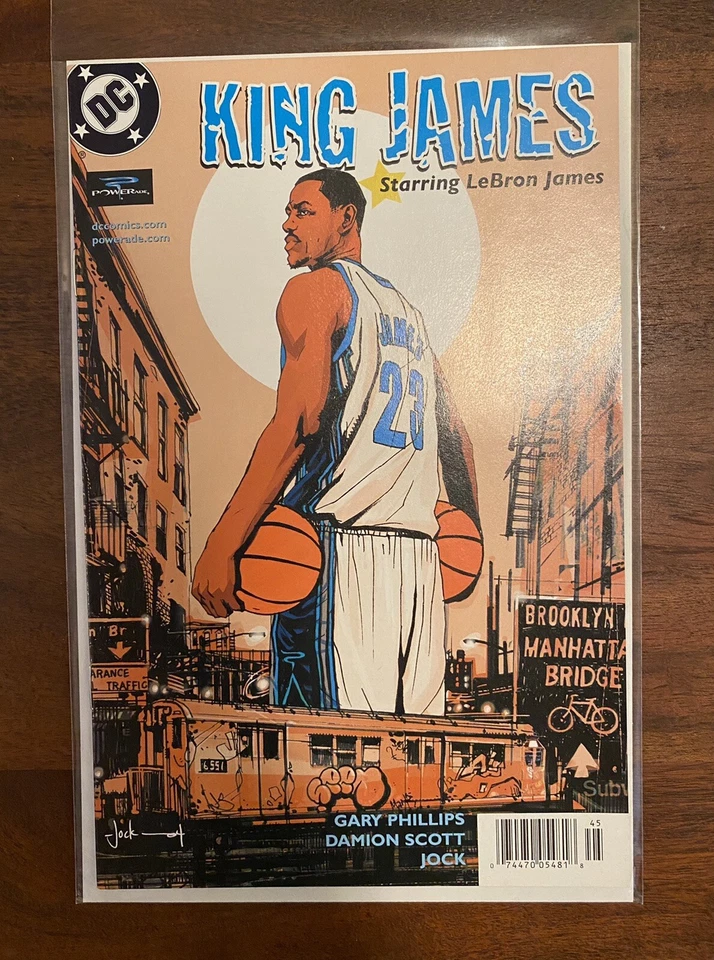 LEBRON JAMES ROOKIE DC Comic Book “1st Issue” NYC Edition (RARE) Ready To Grade - Image 1 of 4