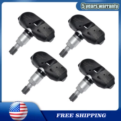 4x Sensores de monitor de presión de neumáticos TPMS 315 MHz para Hyundai Kia Sorento 52933-3E000 Foto 1 de 4