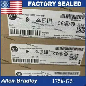 New Factory Sealed Allen Bradley 1756-L75 SER B ControlLogix 32MB AB 1756 L75 - Picture 1 of 3