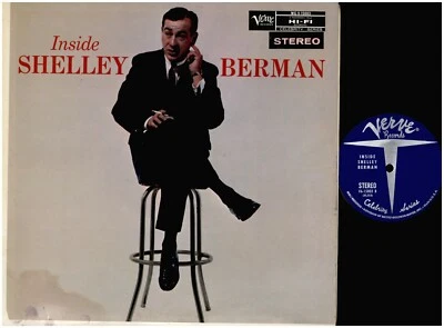 SHELLEY BERMAN Inside / Outside / Edge THREE VERVE MONO / ST VINYL LP RECORD LOT - Image 1 of 4