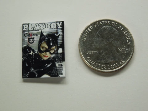 1/12 Scale Custom Playboy Catwoman from Batman Returns  - full interior Cover