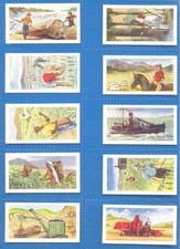 PRODUCTS OF THE WORLD.COMPLETE SET OF 12 CARDS.ANONYMOUS PUBLISHER