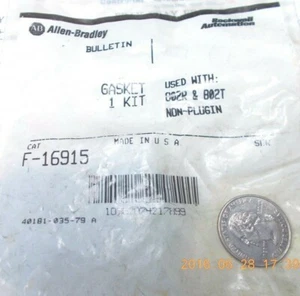 AB/Allen Bradley F-16915 Gasket Kit, (5 gaskets) - Imagen 1 de 3