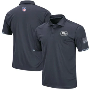 Nueva Camiseta Hombre Gris San Francisco Salute to Service Solapa Lateral Manga Corta - Imagen 1 de 7