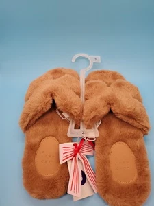 Women's Sage Slide Slippers Beige - A New Day - SIZE 6 Faux Fur - Picture 1 of 4