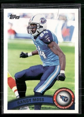 2011 Topps #258 Randy Moss - Image 1 of 2