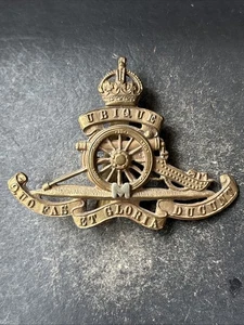 Royal Artillery, Militia, British Army Cap Badge. - Picture 1 of 4