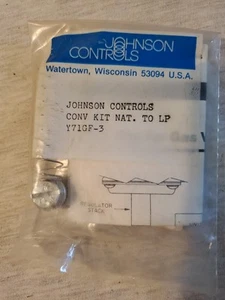 Johnson Controls Natural To LP Conversion Kit Y71GF-3 New - Picture 1 of 2