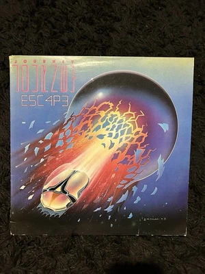 Journey Escape LP 1981 UK First Press CBS 85138 with Lyric Inner - Image 1 of 4