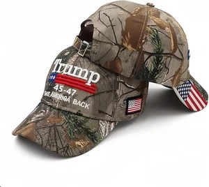 Trump 45-47 Make America Great Again MAGA Mütze bestickt Donald Trump Hüte Cap - Bild 1 von 5
