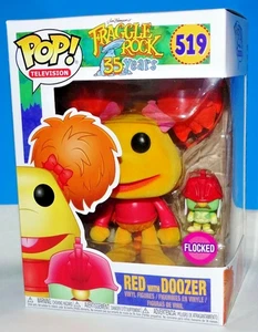 Red with Doozer flocked 519 FRAGGLE ROCK Funko Pop Vinyl New in Mint Box + P/P - Picture 1 of 1