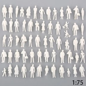 Figuras en miniatura miniatura mixtas pintadas personas plástico ferrocarril es - Imagen 1 de 17