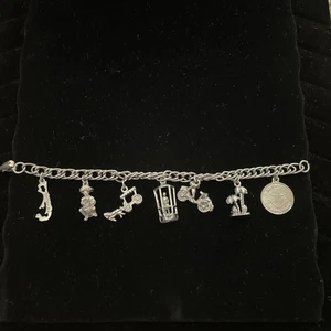 Pulsera Bermudas Vintage con 7 Dijes - Imagen 1 de 7