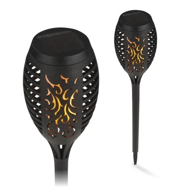 Solarleuchte LED Solar Lampe Fackel Garten Beleuchtung Solarfackel 2 Stk MAXXMEE - Bild 1 von 4