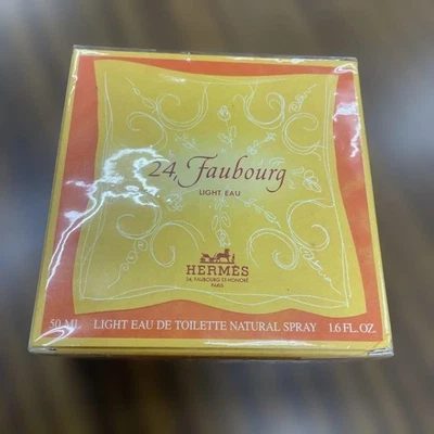 HERMES 24 FAUBOURG Light EAU DE Toilette 1.6FL OZ 50 ML VINTAGE Foto 1 de 4