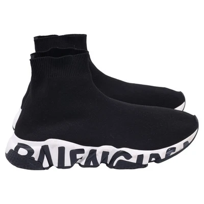 Zapatillas Balenciaga Speed Graffiti en Poliéster Hombre Negras Talla 7 Foto 1 de 4