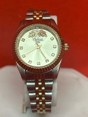 Black Hills Gold Women’s Quartz Watch Two Tone Leaf Design Japan (CP1114305) - Image 1 of 4