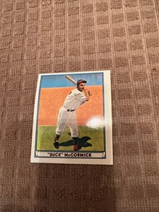 1941 Play Ball Frank Buck McCormick Cincinnati Reds ristampa - Foto 1 di 4