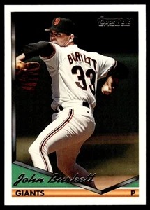 1994 Topps Gold John Burkett #213 - Picture 1 of 2