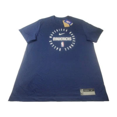 Nike Dallas Mavericks NBA Camisa Para Hombre Talla XL Azul Manga Corta Dri Fit Nueva, Nueva Con Etiquetas Foto 1 de 4