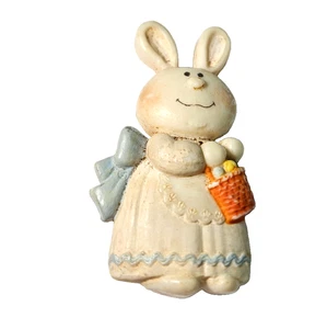 Vintage Hallmark Easter BERNADETTE BUNNY RABBIT Holiday Pin Brooch DATED 1975 - Picture 1 of 6