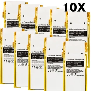 10er Pack Akku für Apple iPod Nano 4. Gen 616-0405 616-0407 A1285 MB598LL/A - Bild 1 von 4