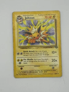 Jolteon 20/64 Jungle Unlimited Pokemon TCG 1999 HP - Bild 1 von 2