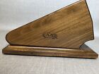 Vintage CASE Wooden Knife Block, 8 Slots & Sharpening Steel Hole Can Wall Mount