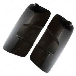 QSC Replacement Black Door Mirror Covers Right Left Pair for Mack Anthem - Picture 1 of 6