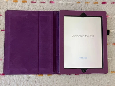 Apple iPad 2 32GB (Wifi only model) with Purple Case (bundle) - Image 1 of 4