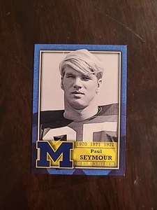 2003 TK Legacy Paul Seymour #L53 Michigan Wolverines - Picture 1 of 2