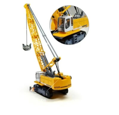 1:87 1891  Track Excavator Tower Crane Alloy Engineering Diecast Model - Image 1 of 4
