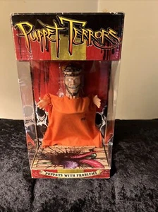 2003 Puppet Terrors Death Row Joe 8" Handpuppe Puppe mit Problemen NEU! - Bild 1 von 8