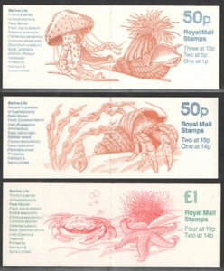 FB50, FB54 & FH17 Marine Life Series folded booklets. Each sold separately. - Picture 1 of 4