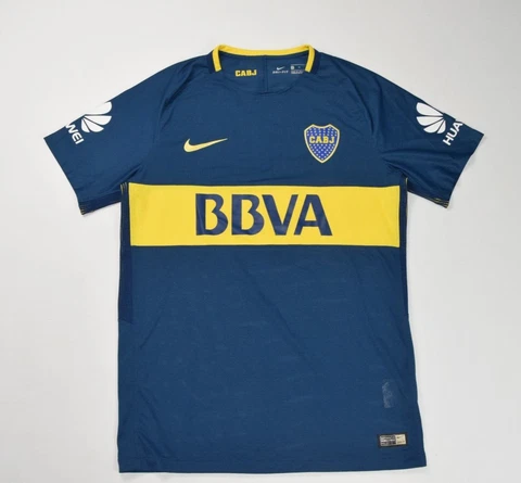 BOCA JUNIORS HOME SHIRT FOOTBALL SOCCER JERSEY  NIKE SIZE M Cover