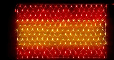 Bandera España luces de Led Rojo y Amarillo de Red Semana Santa Fiestas