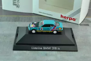 Herpa Motor Sport 037750 Gran Bretaña BMW 318 es coche verde escala 1:87 HO - Imagen 1 de 2