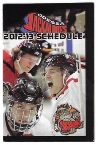 2012-13 Odessa Jackalopes NAHL Hockey Schedule !!! Many Sponsors - Bild 1 von 1