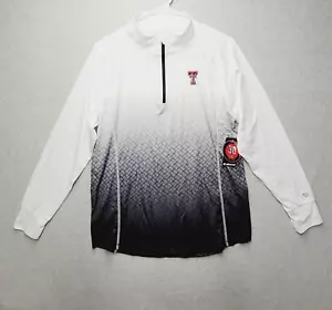 NCAA Texas Tech Red Raiders Colosseum Women's 1/4 Zip Long Sleeve Pullover XXL - Picture 1 of 7