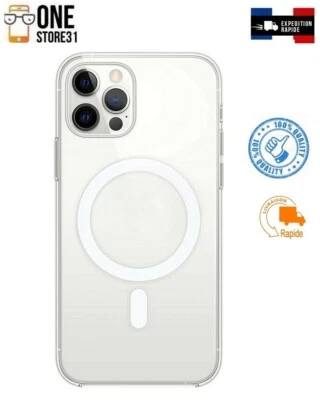 Coque magnétique charge sans fil pour Mag Safe pour iPhone 11/12/12 mini /13 pro