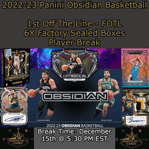 Quentin Grimes 2022-23 Panini Obsidian Basketball FOTL 6X Box Player BREAK #1