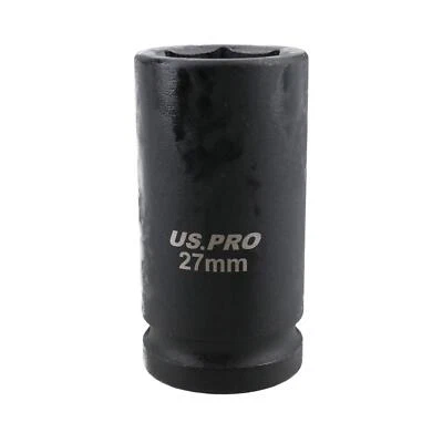 27mm Deep Impact Socket 3/4" Drive Single Hex 6 Point Chrome Vanadium Steel - Image 1 of 3