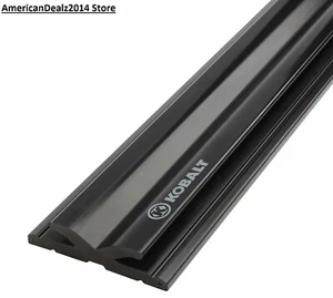 Kobalt 32-in Black Plastic Storage Rail Multipurpose Garage Wall Organizer Home - Picture 1 of 7