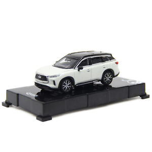 Infiniti QX60 2022 Diecast Model Miniature Toy Car 1:64 Scale +Acrylic case