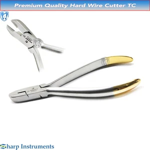 Hard Wire Cutter Orthodontic Hard Wire Ligature Steel Instruments - T.C Inserts - Picture 1 of 1