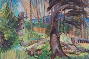 A Forest Clearing Painting by Emily Carr Art Reproduction - Picture 1 of 3