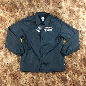 NEW Heroes And Villains x Batman Gotham City Men Sz M Black Button Jacket NWT - Picture 1 of 6
