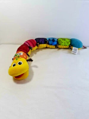 Juguete de desarrollo de felpa de peluche Lamaze Inchworm Caterpillar bebé 24" Foto 1 de 4